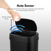 MIRAKLASS Sensor Bin 60L Black Oval MK-SB-101-JR