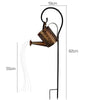 NOVEDEN Solar Garden Lights with Watering Can Light (Brown) NE-SWCL-100-XN