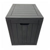 NOVEDEN Gardeon Outdoor Storage Box 118L Container Lockable (Black) NE-GSB-100-SK