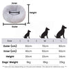 Floofi Pet Bed 70cm (Light Grey) PT-PB-136-XL