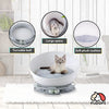 Floofi Pet Bed Cat 2 in 1 With Turntable Toy (Grey) PT-PB-244-YMJ