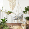 SONGMICS Hammock Hanging Chair with Cushion Gray