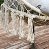 SONGMICS Hammock Hanging Chair with Cushion Gray