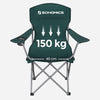 SONGMICS Set of 2 Folding Camping Outdoor Chairs Dark Green