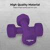 Verpeak Neoprene Dumbbell 3kg x 2 Purple VP-DB-136-AC