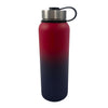 Verpeak 40oz Vacuum Insulated Water Bottle 3 Lids Straw Red Purple VP-IWB-101-HL