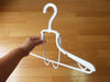 [10-PACK] KOKUBO Japan Hooded Clothes Special Hanger Three-dimensional Speed Dry