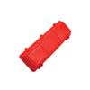 30cm Long Poultry Feeder Feeding Trough Chicken Chick Red Plastic Flip Top Container