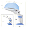 2 In 1 Facial and Hair Steamer Face Skin Portable Table Top Steam Ozone Machine