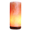 12V 12W Cylinder Himalayan Pink Salt Lamp Carved Rock Crystal Light Bulb On/Off