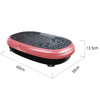 Pink Mini Vibration Platform - Magnet Therapy Vibrating Machine Exercise Plate