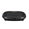 Black Mini Vibration Platform - Magnet Therapy Vibrating Machine Exercise Plate