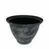 Large Flower Pot Embossed Plastic Outdoor Home Garden Plant Pots Random Colour