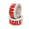 1x Fragile Packing Tape 48mmx75m - Long Rolls Red White Packaging Adhesive Label