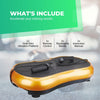 Gold Vibration Machine Platform - Exercise Vibrating Plate - Whole Body Workout