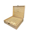 74 Slots Essential Oils Storage Box - Wooden 1-Tier Bottle Holder