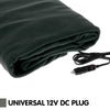 Laura Hill Heated Electric Car Blanket 150x110cm 12v - Black