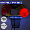 Kahuna Trampoline Led Basketball Hoop Set With Light-up Ball