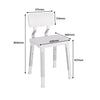 Evekare Deluxe Bathroom Chair With Back Support