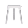 Evekare Deluxe Height-adjustable Rotating Bathroom Stool