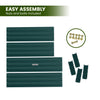 Wallaroo Garden Bed 120 x 60 x 30cm Galvanized Steel - Green