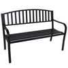 Wallaroo Steel Outdoor Garden Bench - Classic