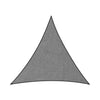 Wallaroo Outdoor Sun Shade Sail Canopy Grey Triangle 5 x 5 x 5M