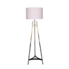 Sarantino Metal Tripod Electric Floor Lamp Gradient Finish