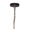 Sarantino Black and Gold Pendant Light