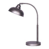 Sarantino Table Lamp Industrial Chic Adjustable Angle - Dark Grey