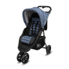 Veebee Navigator Stroller 3-wheel Pram For Newborns To Toddlers - Glacier