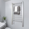 Pronti Heated Towel Rack With Timer Wall-mounted Freestanding Electric 160 Watts