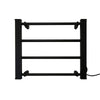 Pronti Heated Towel Rack Electric Bathroom Towel Rails Warmer Ev-60 -black