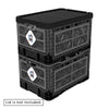 BigAnt Charcoal Smart Foldable Stackable Crate 48L