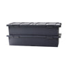 Nplastic 2 Set Dark Grey Under-bed Storage Train Wheel Container with Lid 38L