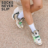 Rexy 5 Pack Large White 3D Seamless Crew Socks Slim Breathable