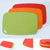 Ecosillee Orange TPU Chopping Board Antibacterial Cutting Board Baby Food Grade Kitchen