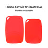 Ecosillee Red TPU Chopping Board Antibacterial Cutting Board Baby Food Grade Kitchen