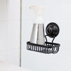 KiahLoc Black Soap Holder Basket Removable Stainless Suction