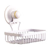 KiahLoc White Soap Holder Basket Removable Stainless Suction