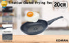 KOMAN 20cm Titanium Coating Frying Pan  Non-Stick