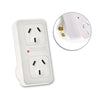 4X Sansai Powerpoint Surge Protector Adaptor Double Vertical