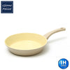 Giorno Felice 28cm Beige IH Frypan Ceramic Non-Stick Frying Pan Induction