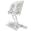 Pelican Stand White Adjustable Laptop Holder Foldable Tablet Book PC Desk