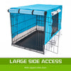 Paw Mate Blue Cage Cover Enclosure for Wire Dog Cage Crate 24in