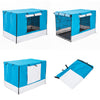 Paw Mate Blue Cage Cover Enclosure for Wire Dog Cage Crate 48in