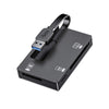 Simplecom CR309 3-Slot SuperSpeed USB 3.0 Card Reader with Card Storage Case