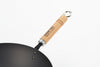 Yoshikawa Cook-Pal Ren 36cm Premium Carbon Steel Heat Treated Wok with two handles