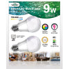 MV SMART BULB 9W E27 TWIN PACK  (apple app only )