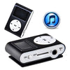 Mini Clip 8G MP3 Music Player With USB Cable & Earphone Black